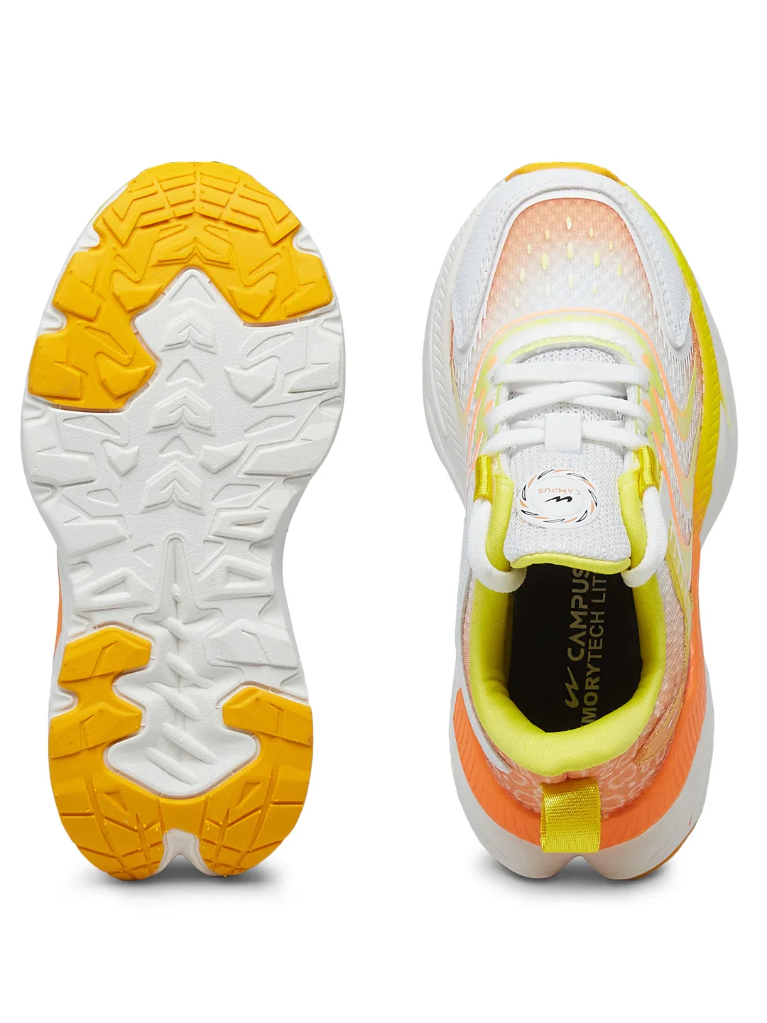 CD-109-KIDS Orange Kids Sneakers - Image 5
