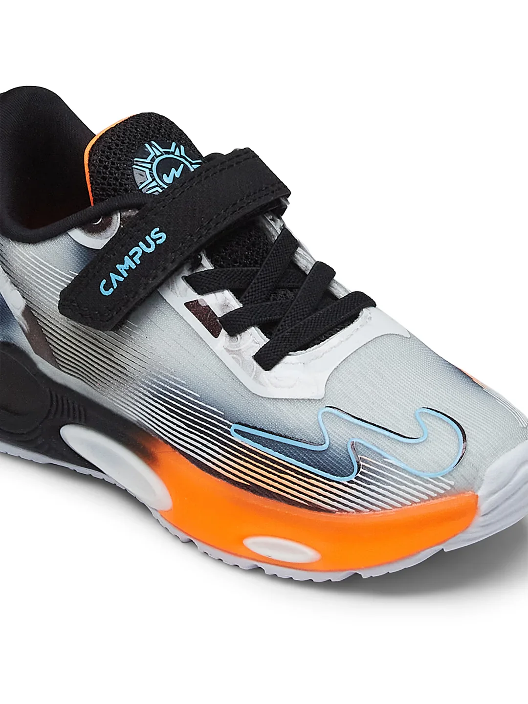 CD-111-KIDS Grey Kids Sneakers - Image 7