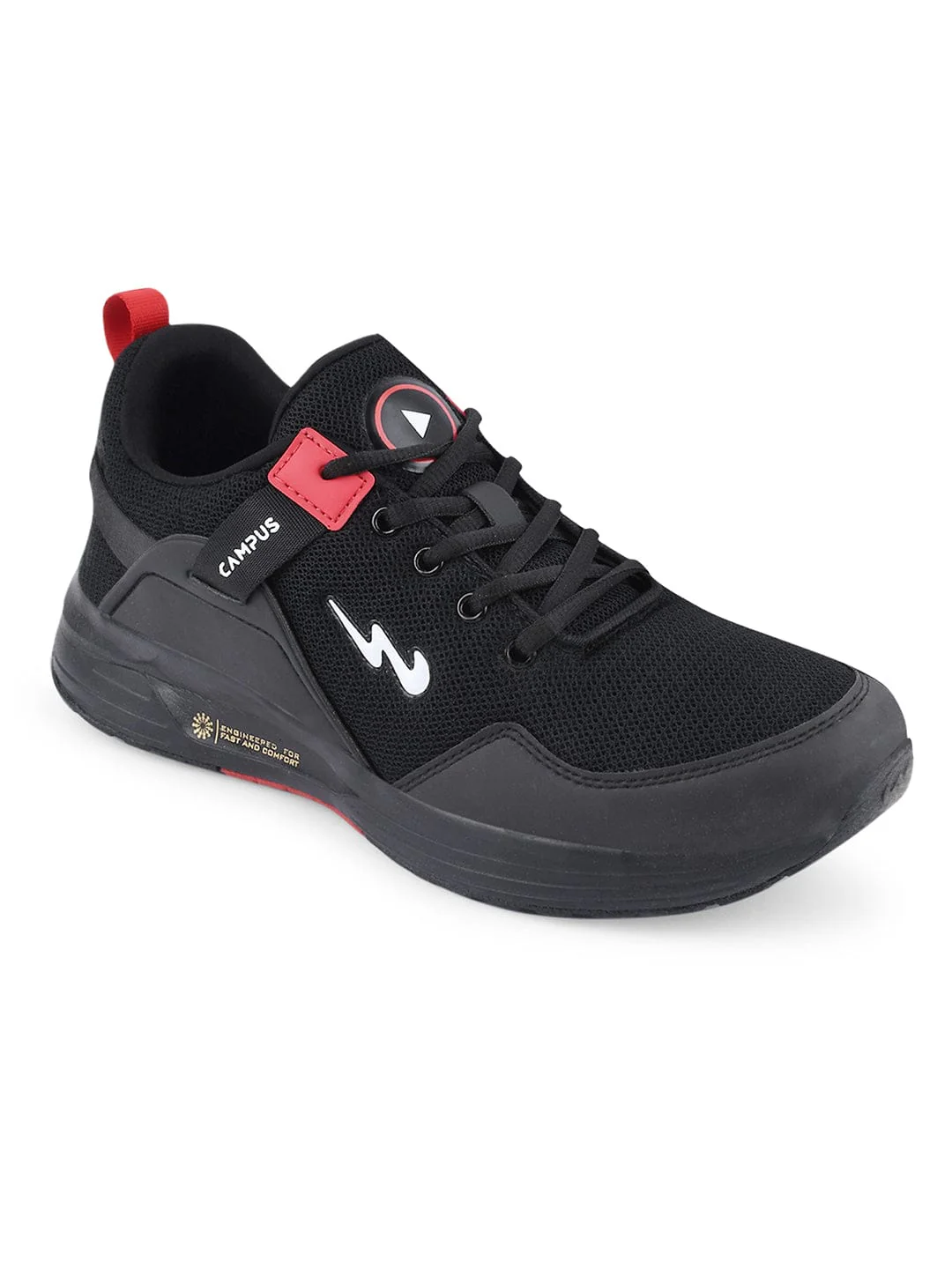 CESTER N Black Men's Running Shoes - Image 2