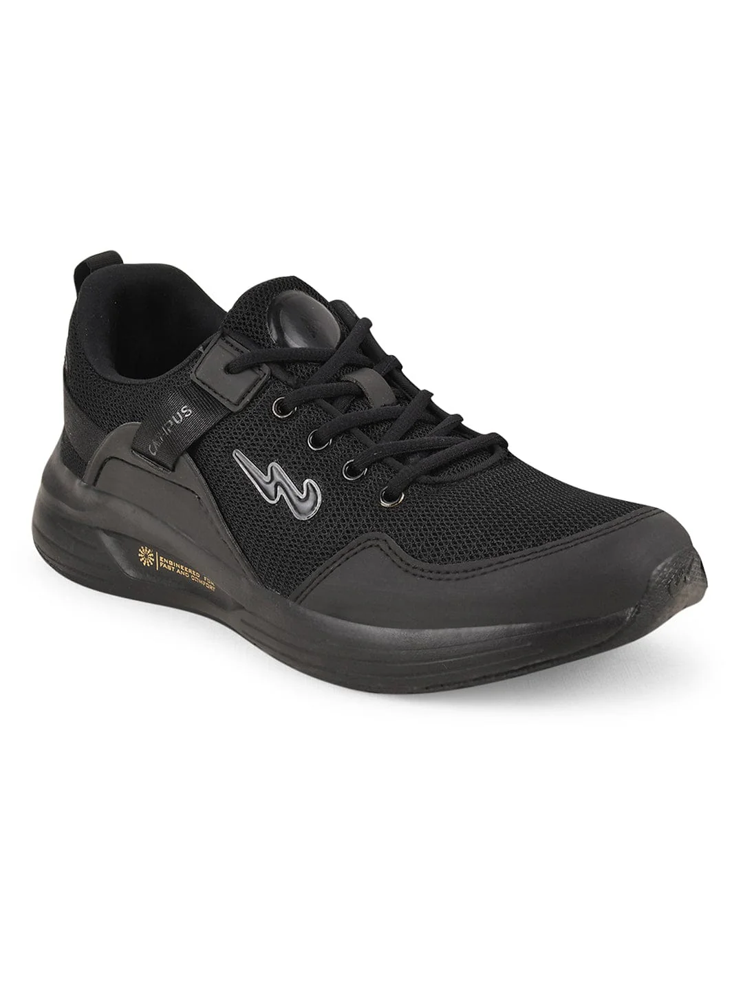 CESTER N Black Men's Running Shoes - Image 2