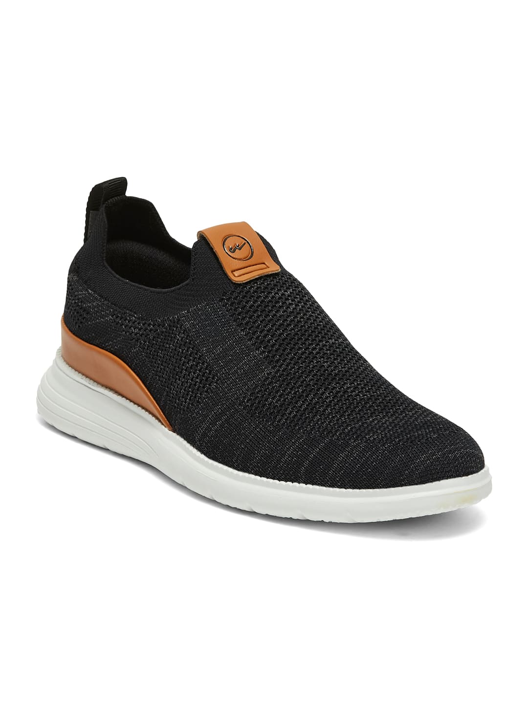 CHALK Black Men's Walking Shoes - Image 2