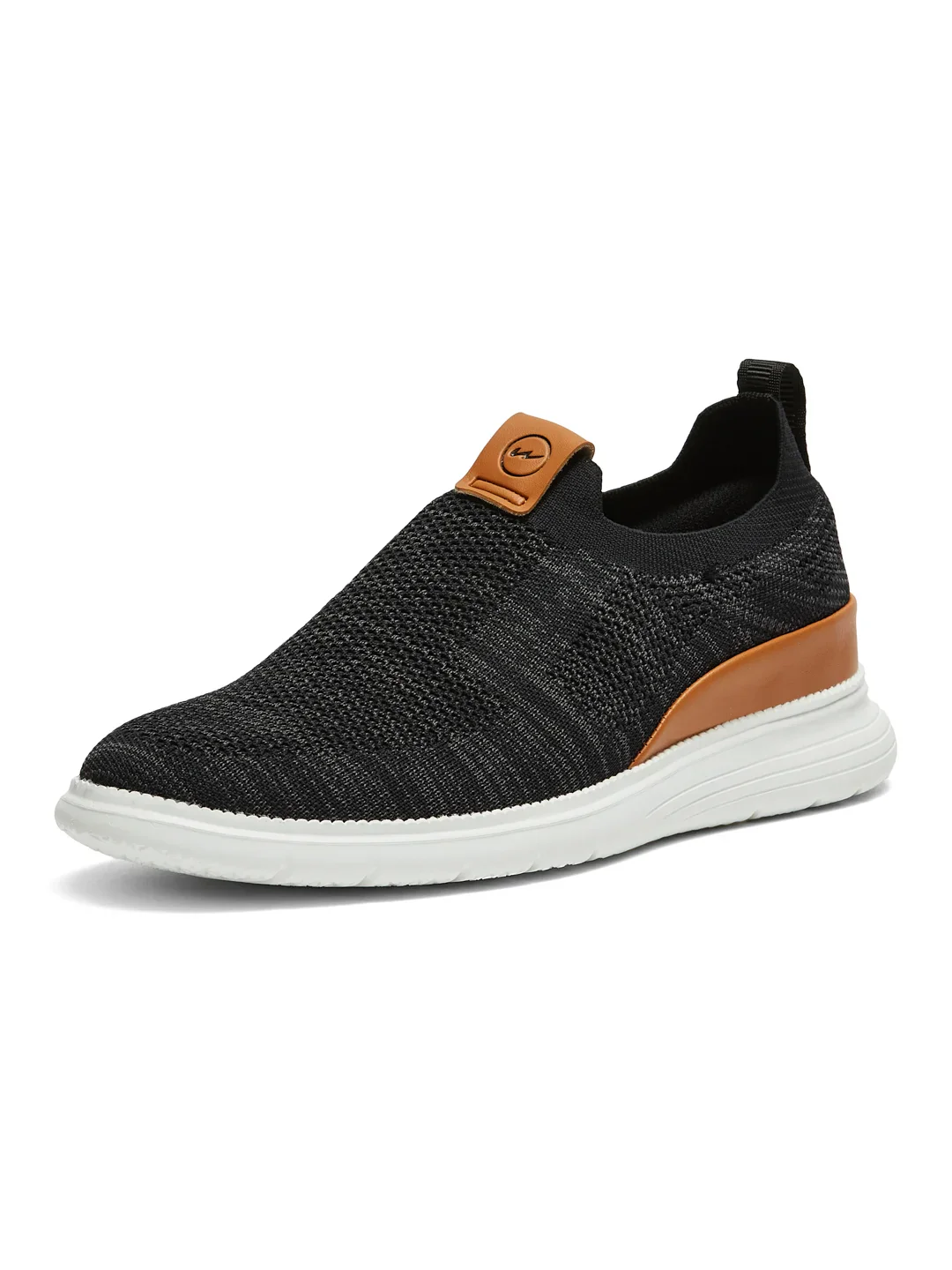 CHALK Black Men's Walking Shoes - Image 4