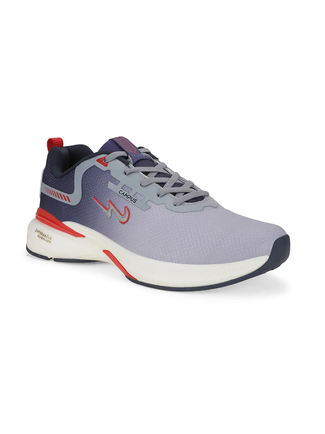 CHANCE Grey Men's Sports Shoes - Image 2