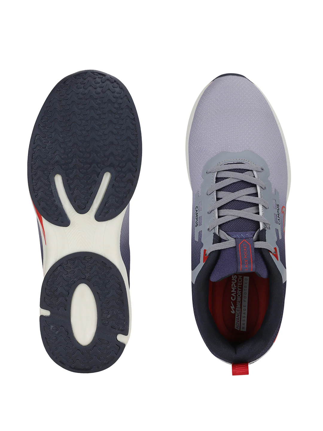 CHANCE Grey Men's Sports Shoes - Image 5