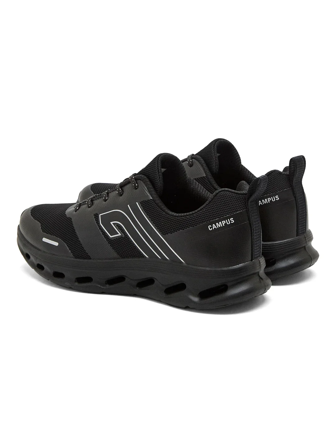CHAZE Black Men's Running Shoes - Image 5