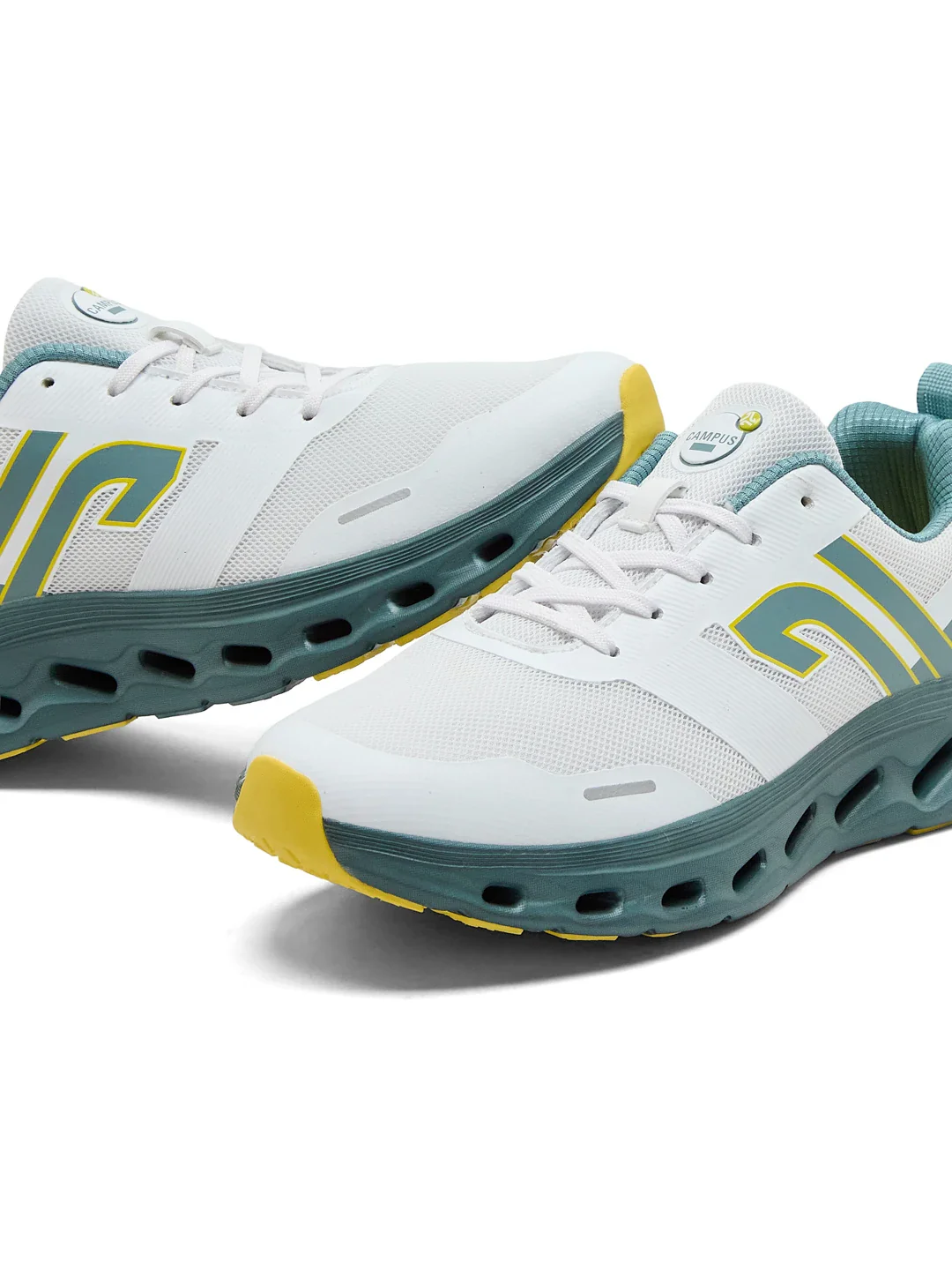 CHAZE White Men's Running Shoes - Image 7
