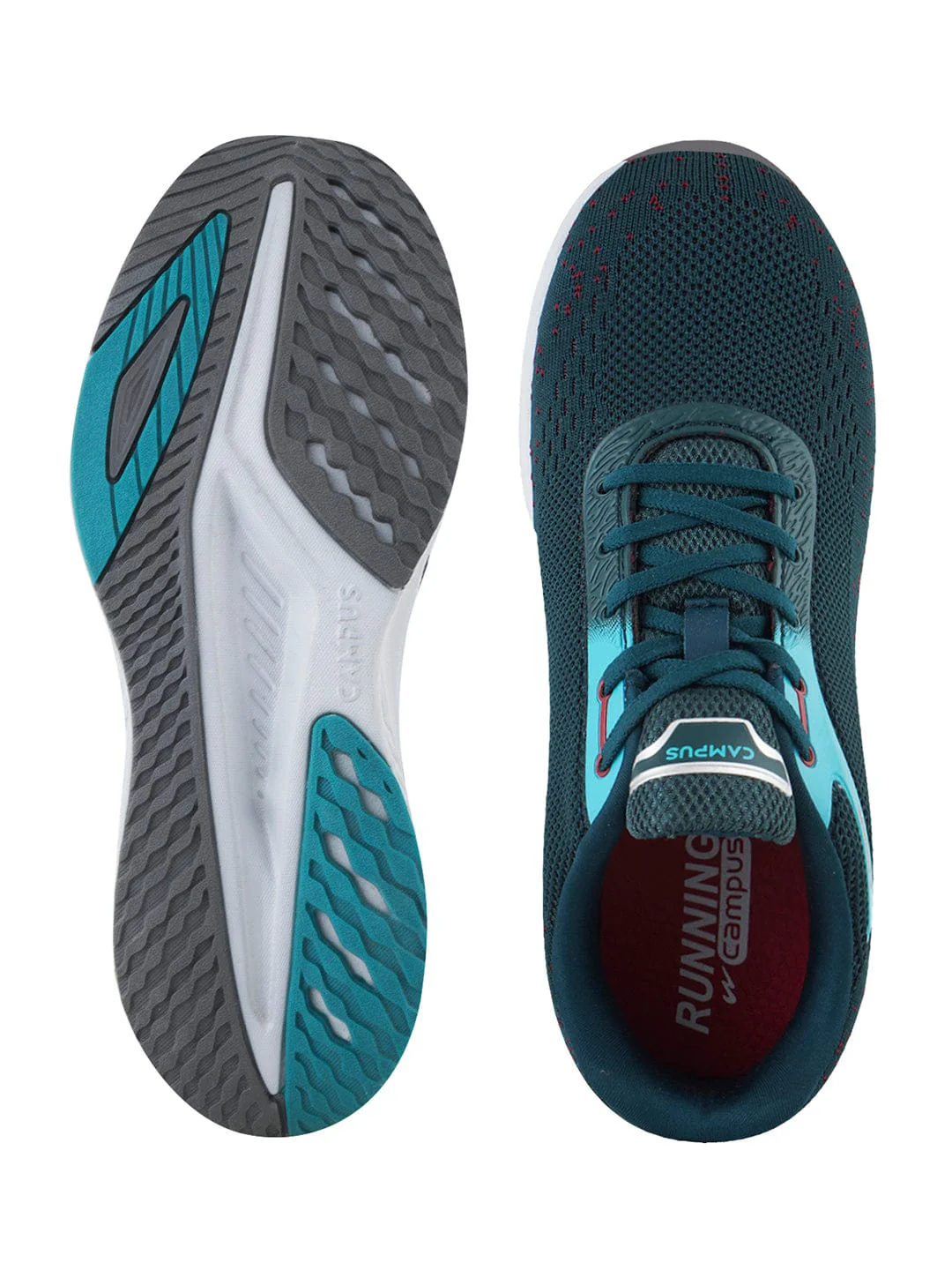 CHESTER Blue Men's Running Shoes - Image 4