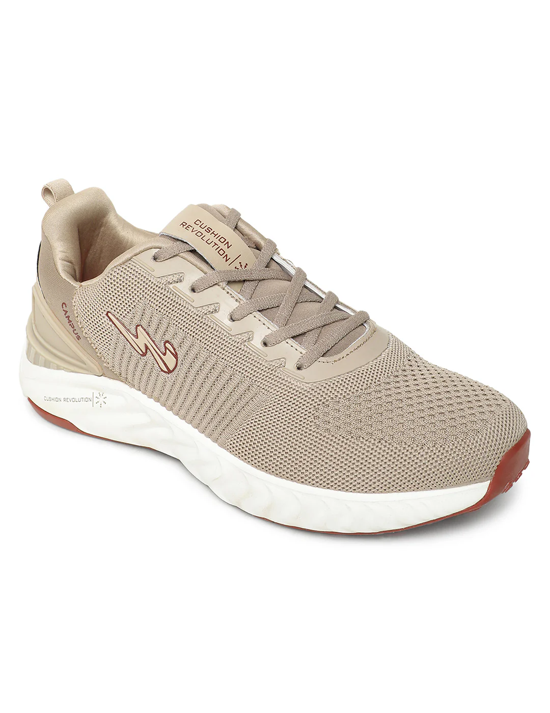 CHICAGO Beige Men's Running Shoes - Image 2