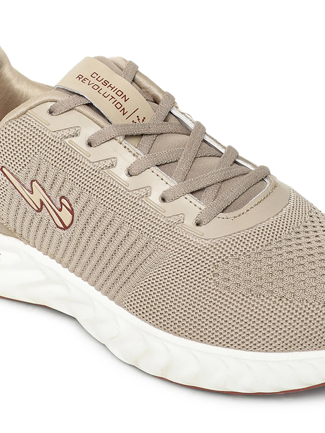 CHICAGO Beige Men's Running Shoes - Image 4