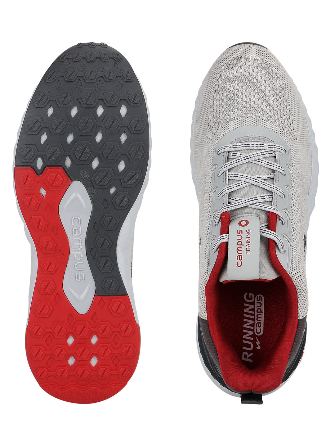 CHICAGO Grey Men's Running Shoes - Image 4