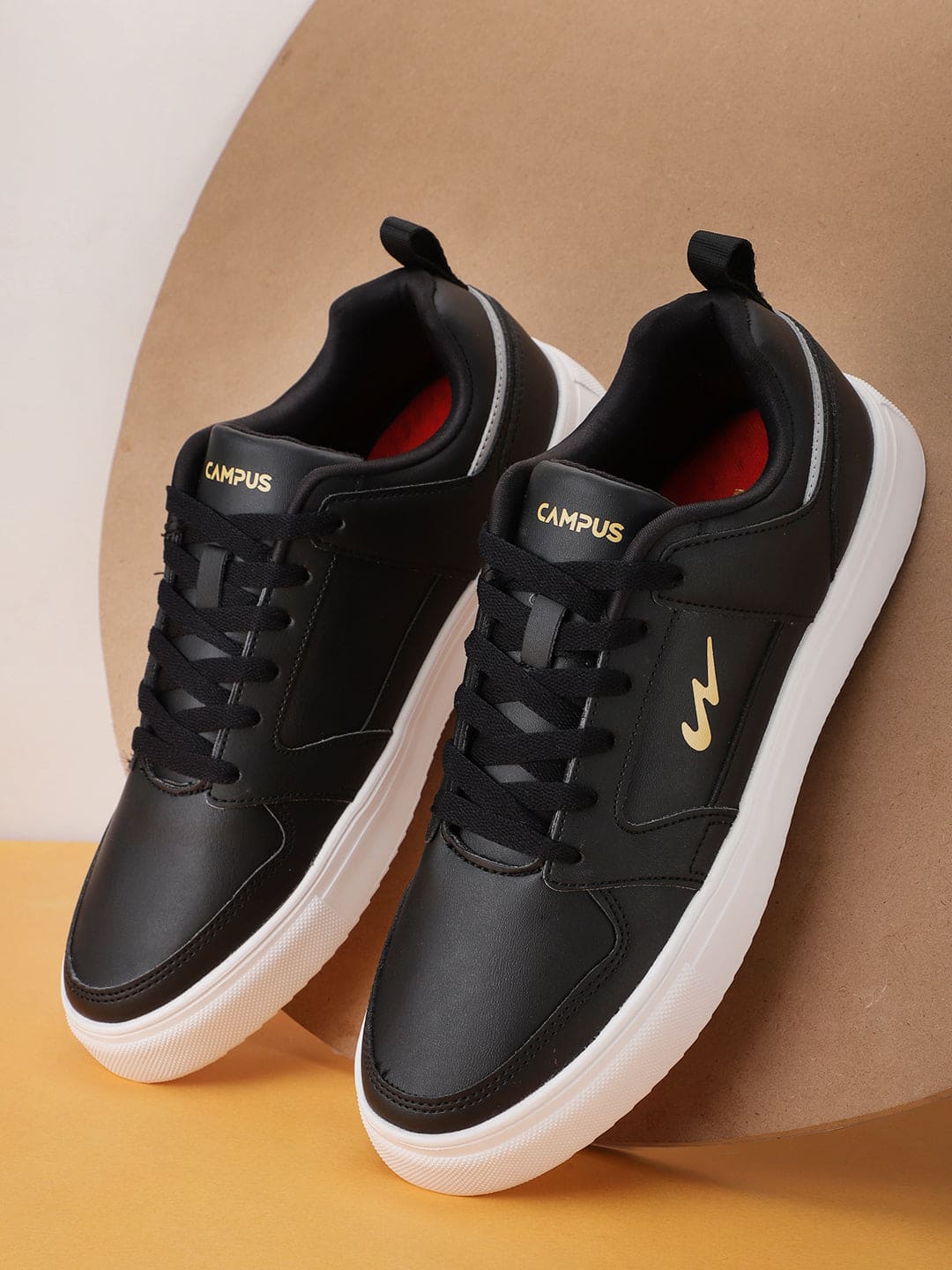 CHOCK Black Men's Sneakers - Image 5