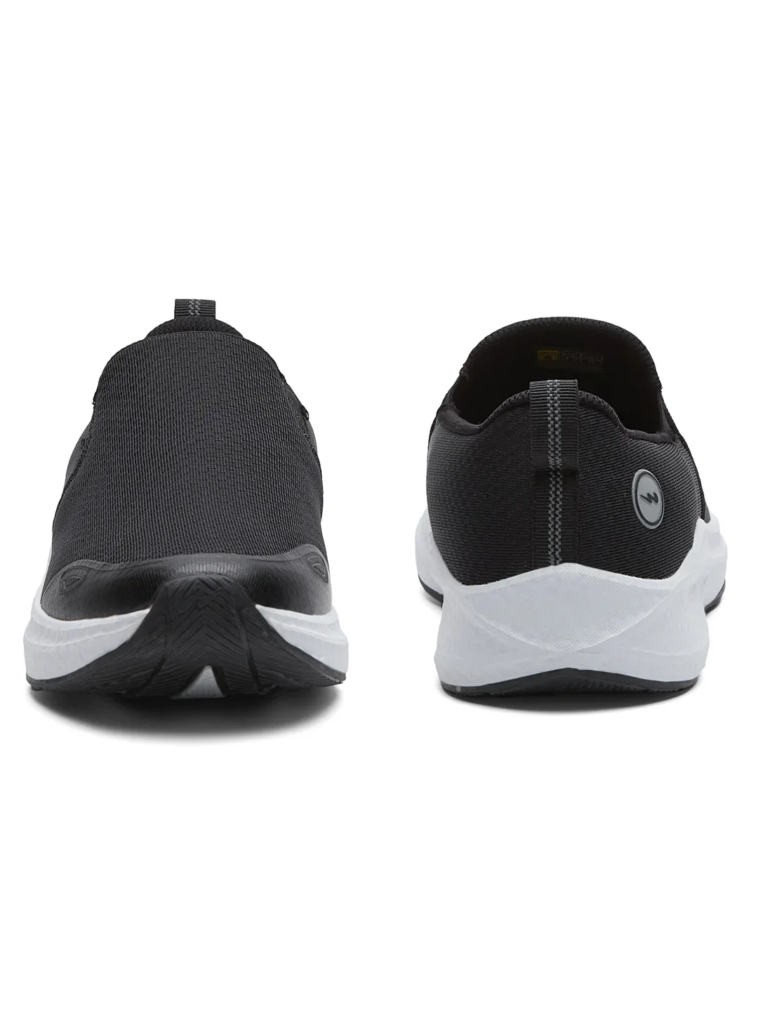 CIAN Black Men's Walking Shoes - Image 3