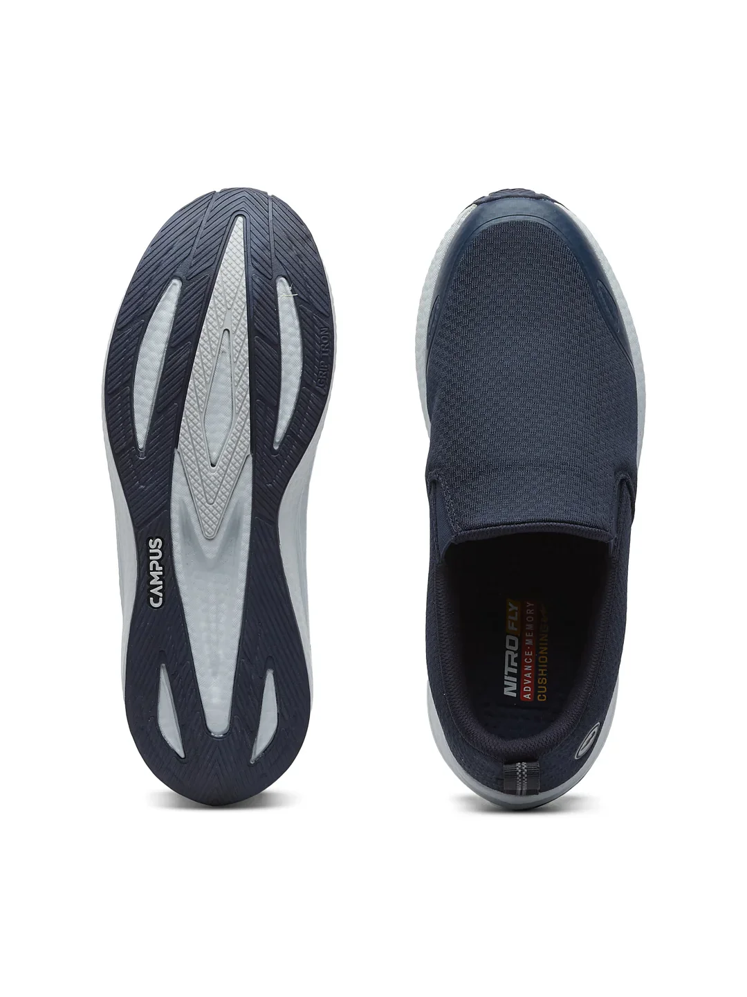CIAN Navy Men's Walking Shoes - Image 5