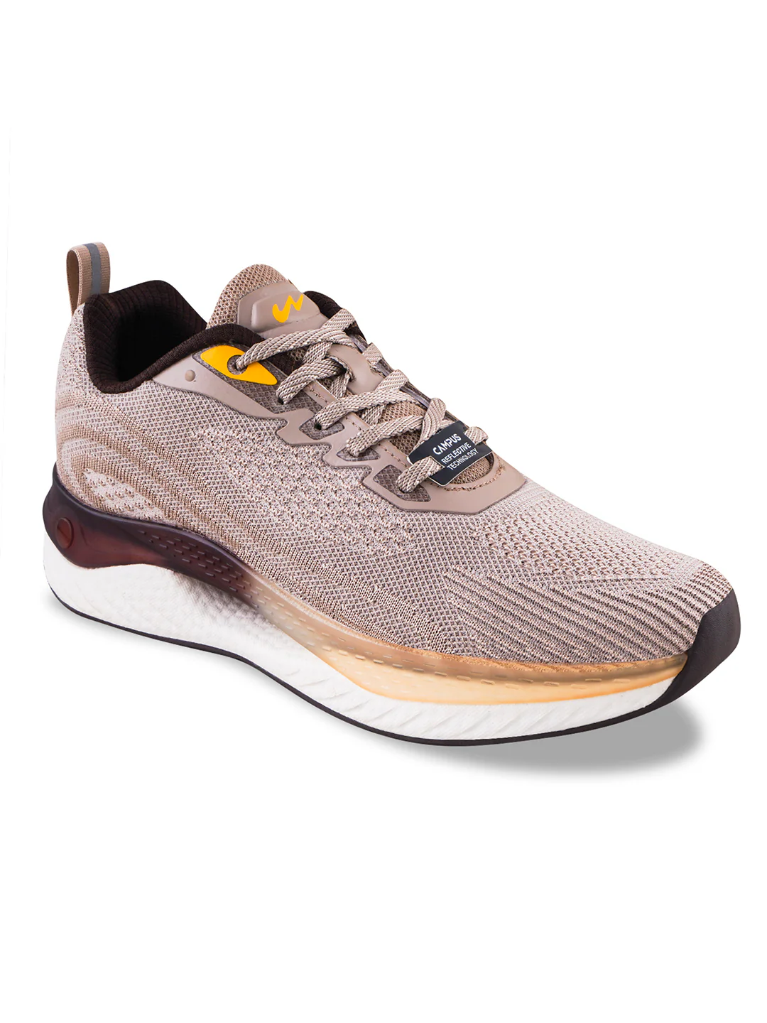 CIRCLE Beige Men's Sports Shoes - Image 2