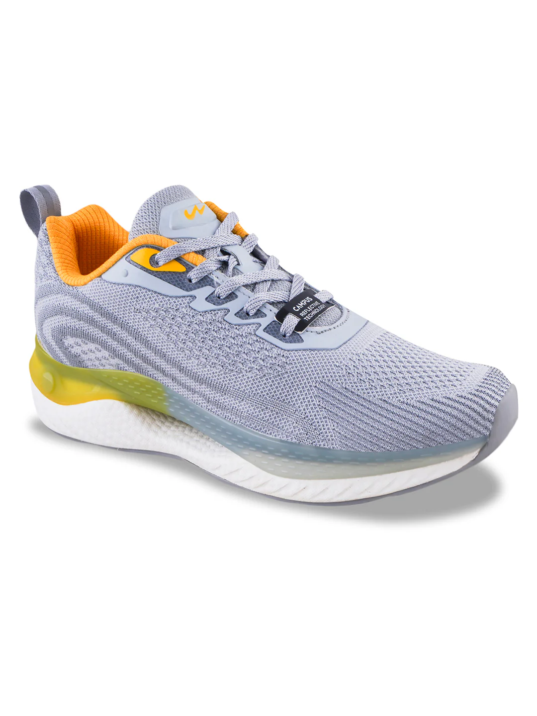 CIRCLE Grey Men's Sports Shoes - Image 2