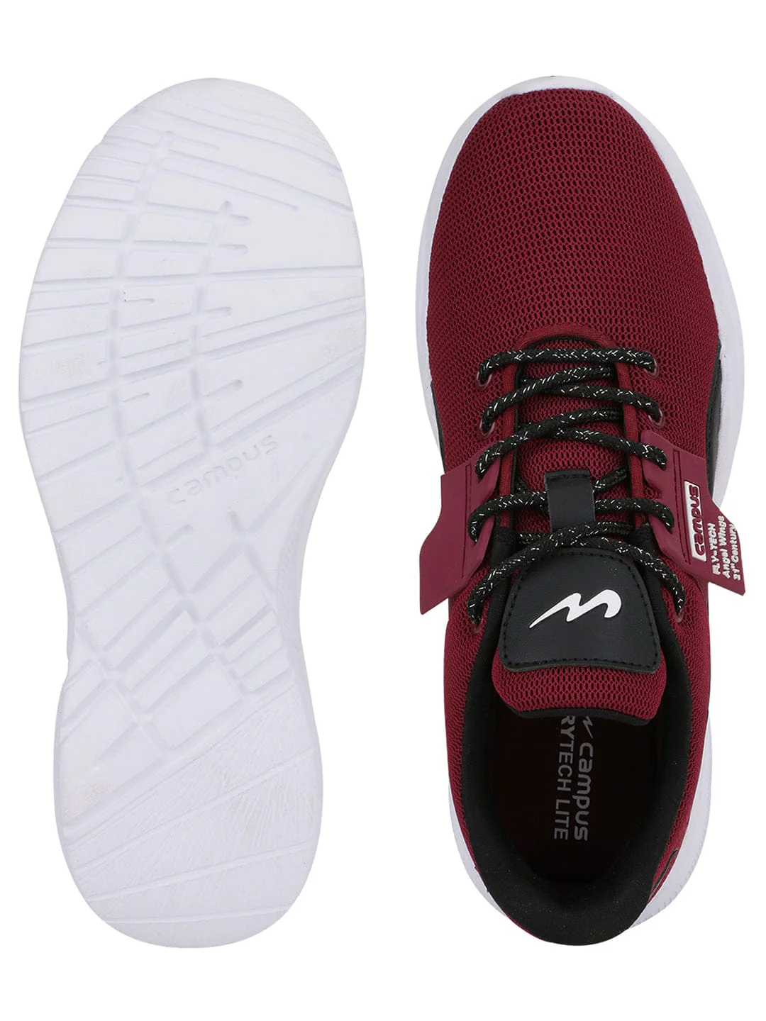CLAIRE Maroon Women's Running Shoes - Image 5