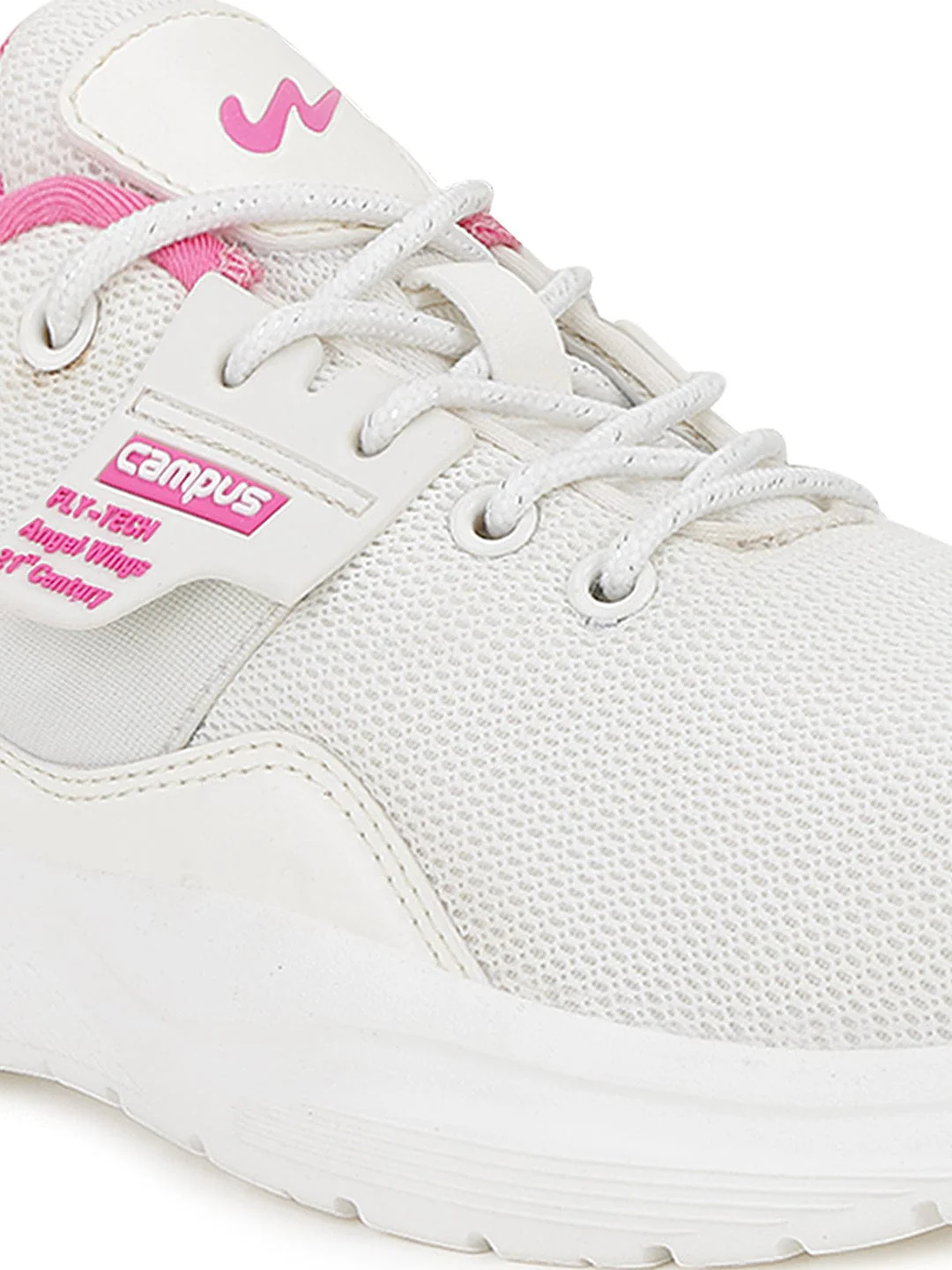 CLAIRE White Women's Running Shoes - Image 4