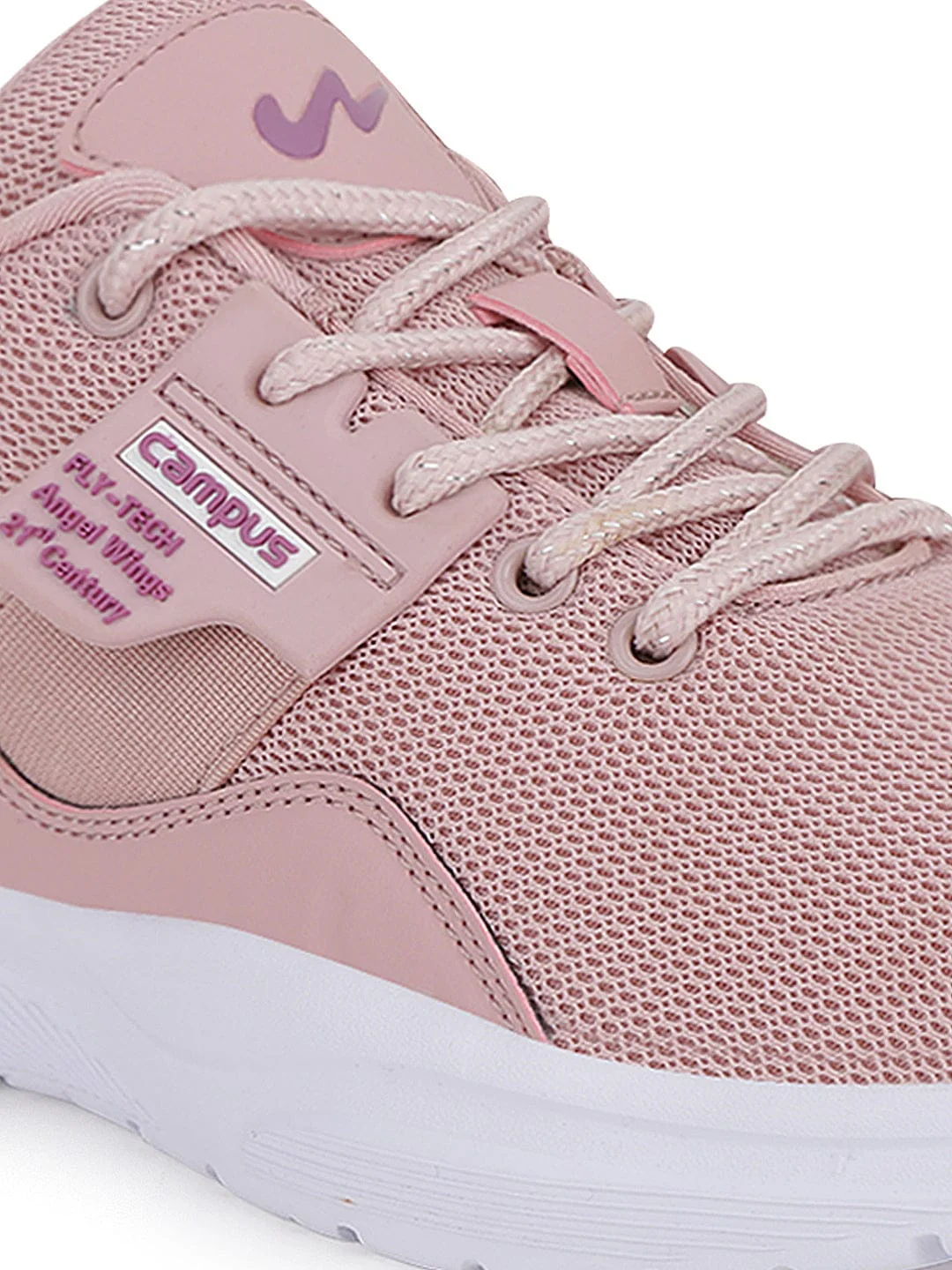 CLAIRE Peach Women's Running Shoes - Image 4