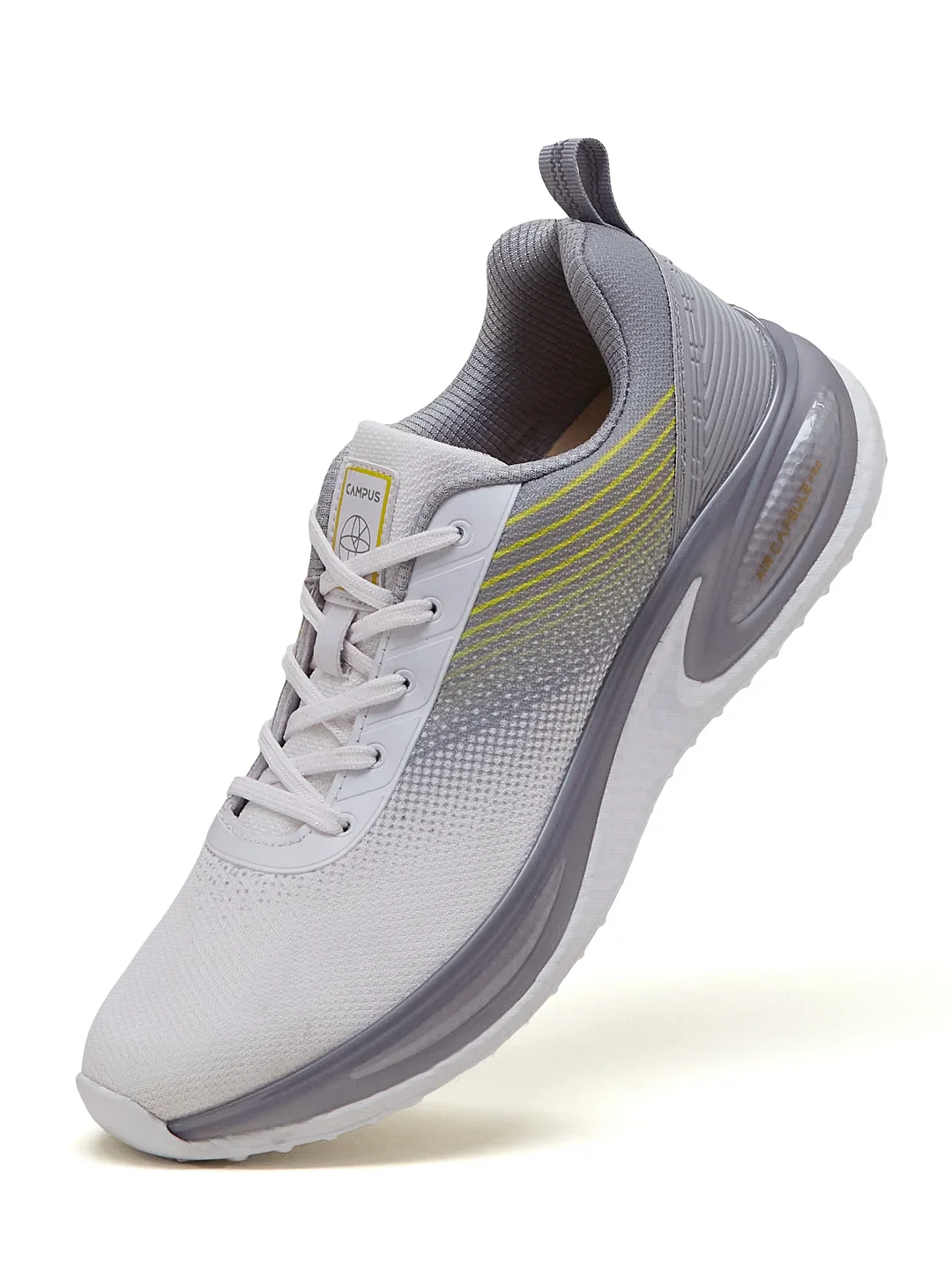 CLASH White Men's Running Shoes - Image 3