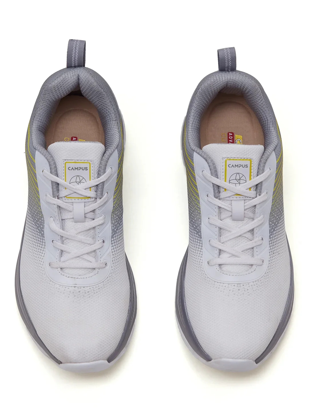 CLASH White Men's Running Shoes - Image 7
