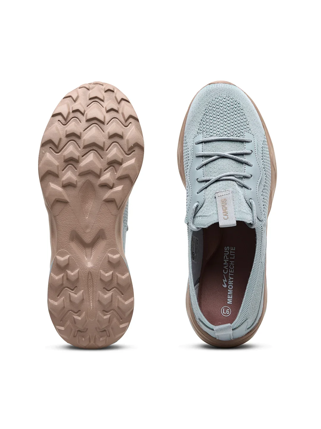 CLEAT Grey Women's Walking Shoes - Image 5