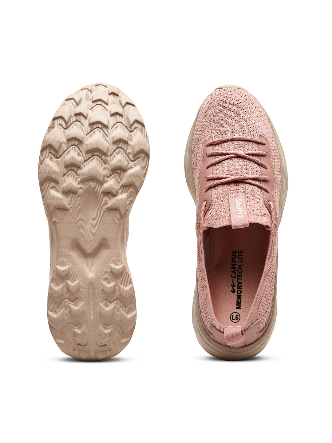 CLEAT Peach Women's Walking Shoes - Image 5