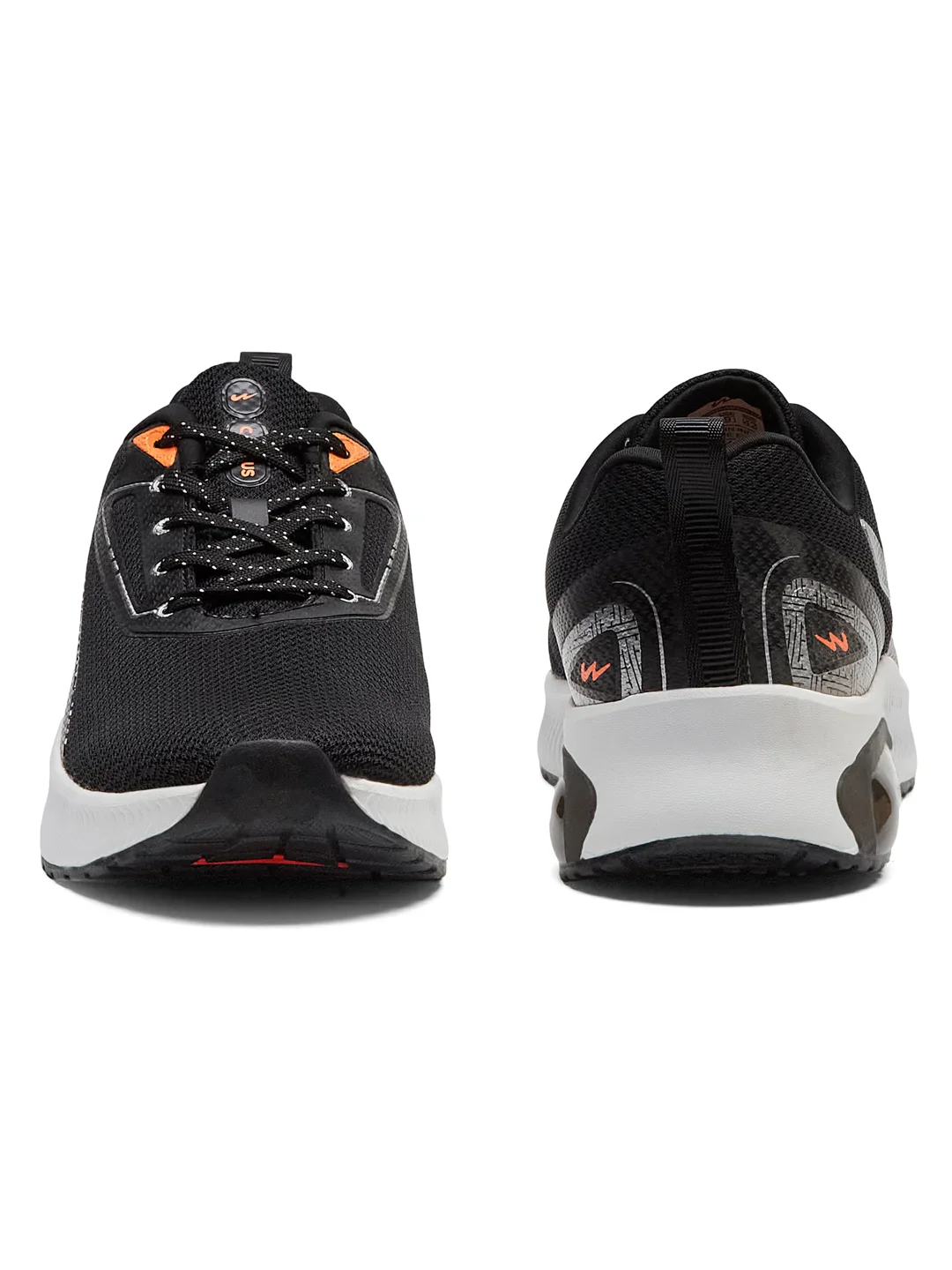 CLIQUE Black Men's Running Shoes - Image 3