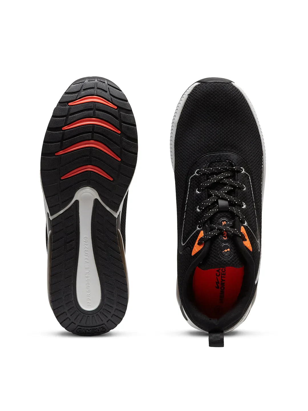 CLIQUE Black Men's Running Shoes - Image 4