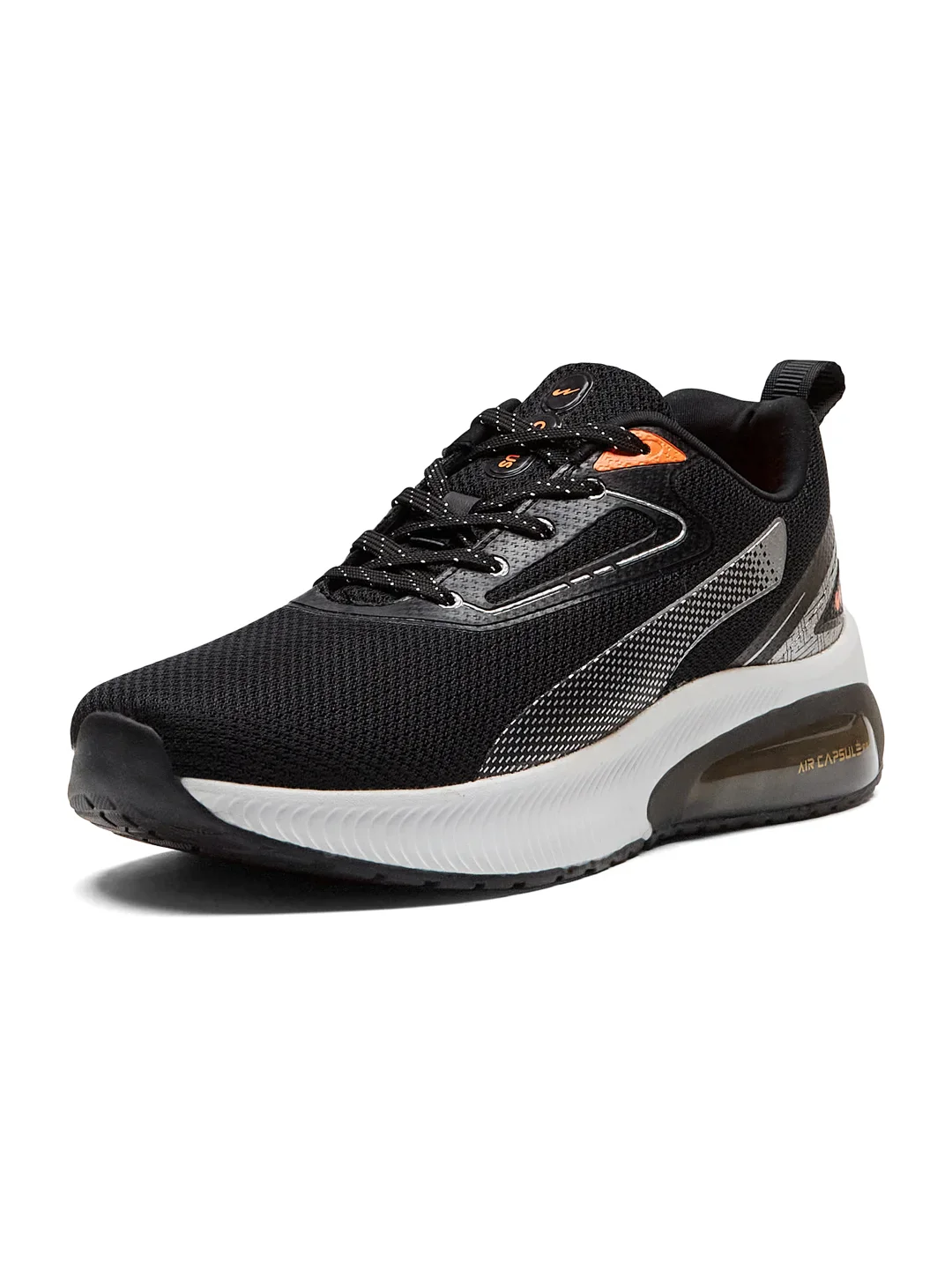 CLIQUE Black Men's Running Shoes - Image 5