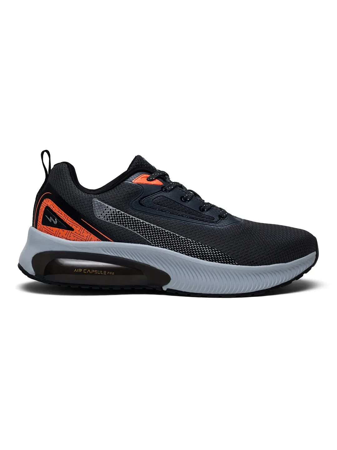CLIQUE Grey Men's Running Shoes