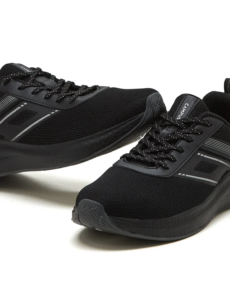 COAST Black Men's Running Shoes - Image 7