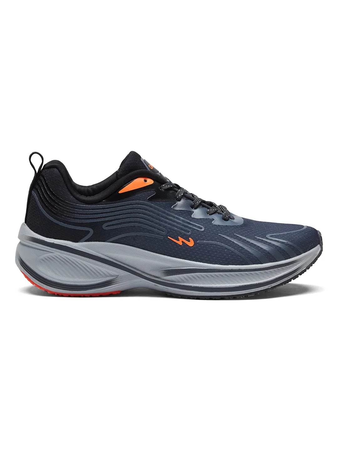 COLLAB Grey Men's Running Shoes - Image 2
