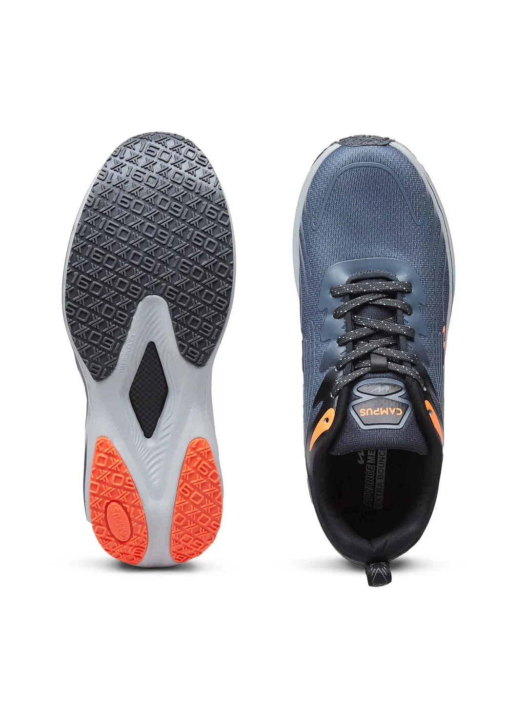 COLLAB Grey Men's Running Shoes - Image 5