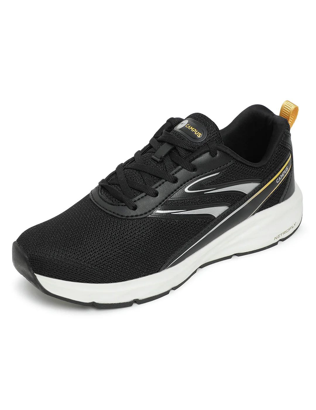 CONOR Black Men's Running Shoes - Image 7