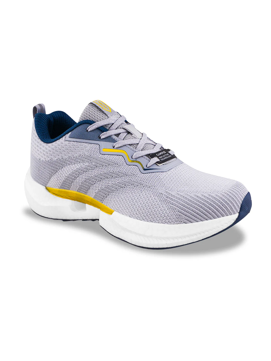 CORA Grey Men's Running Shoes - Image 2