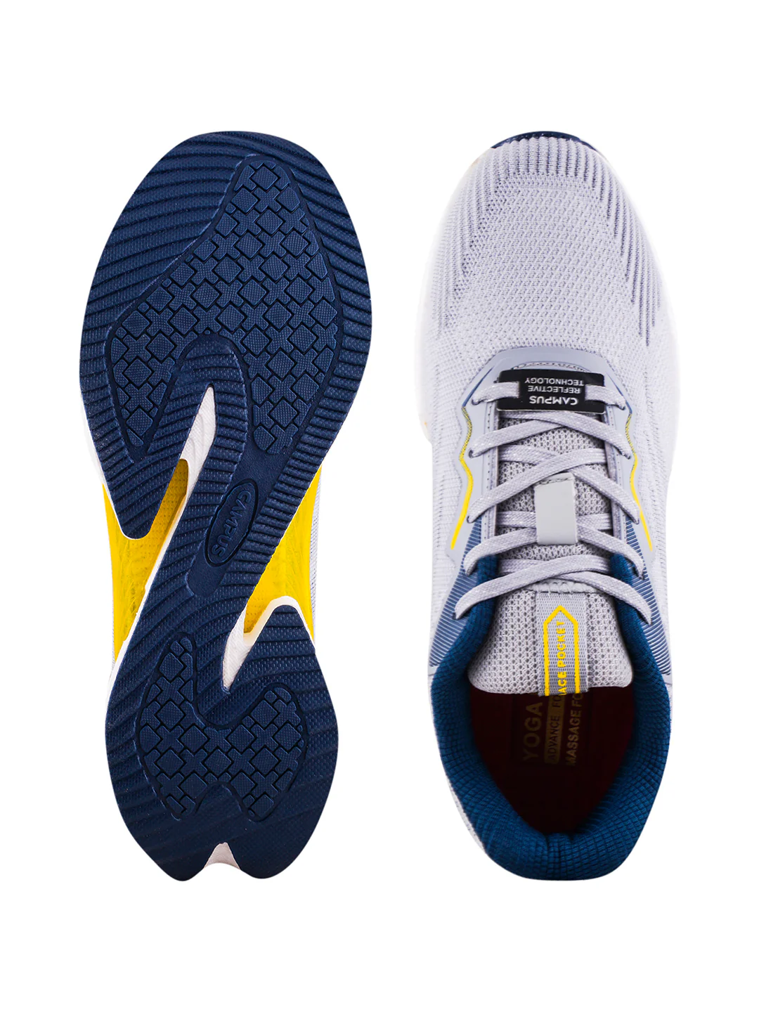 CORA Grey Men's Running Shoes - Image 5