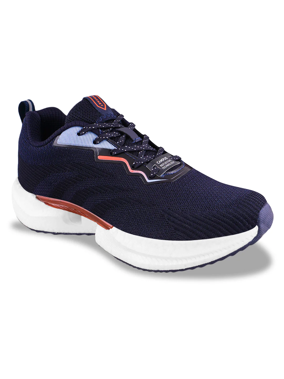 CORA Navy Men's Running Shoes - Image 2