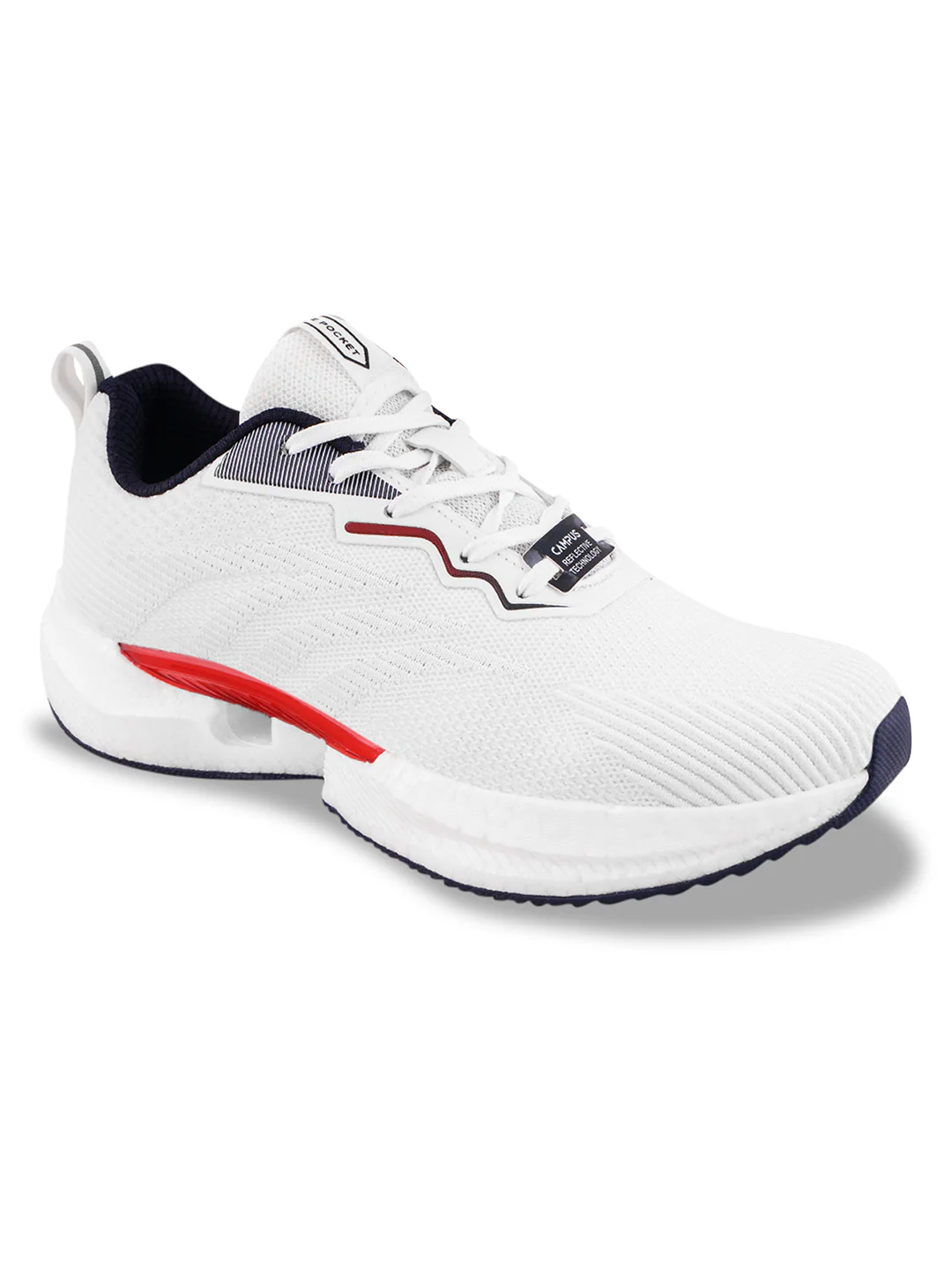 CORA White Men's Running Shoes - Image 2