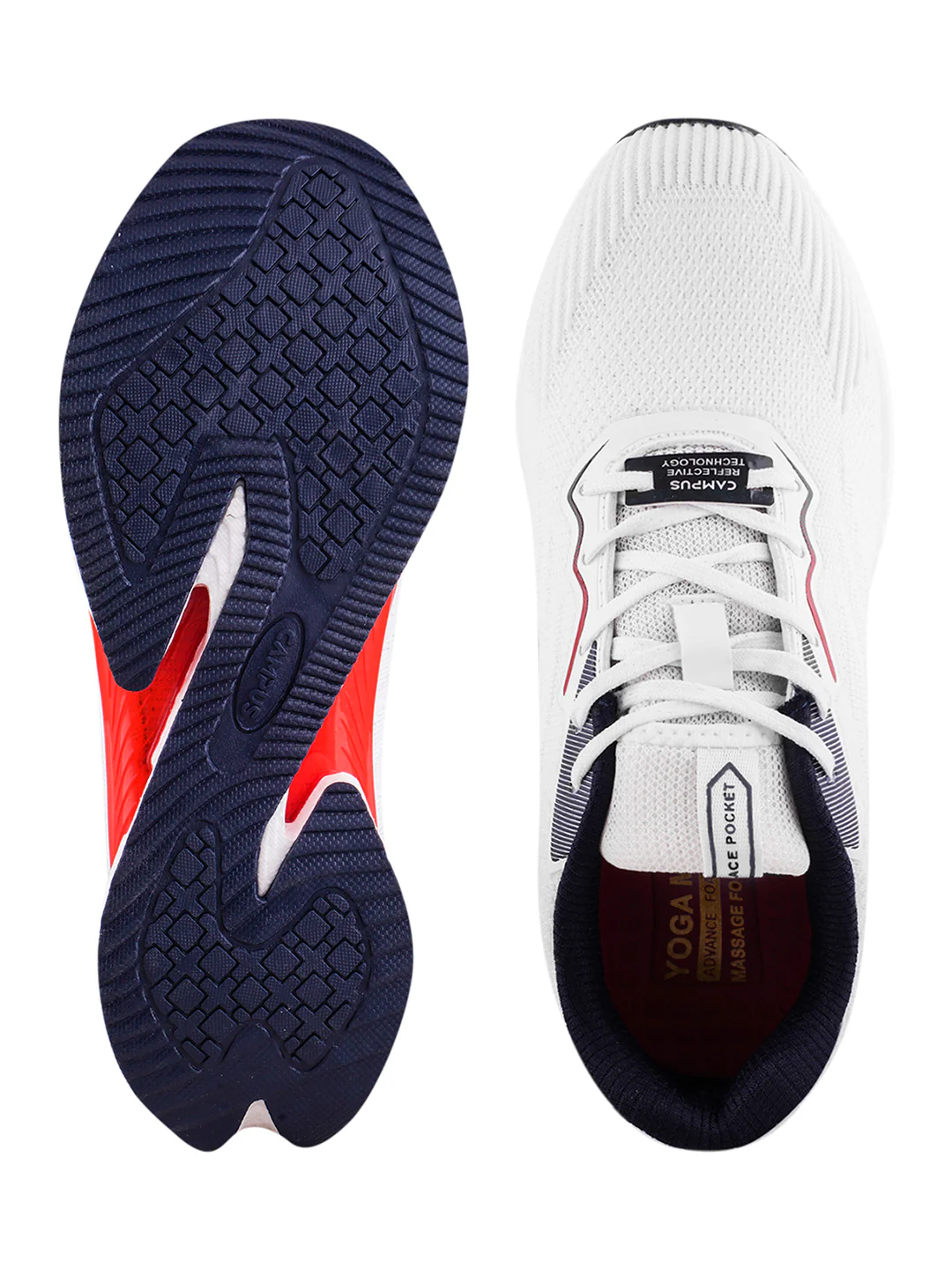 CORA White Men's Running Shoes - Image 5