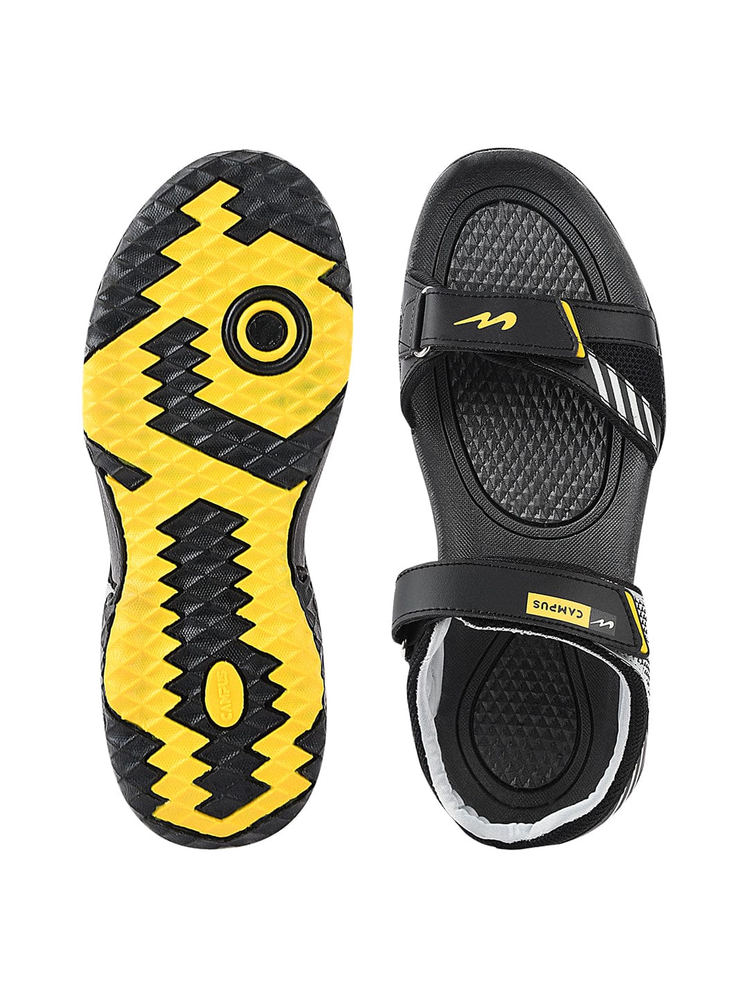 COREL Black Men's Sandals - Image 4