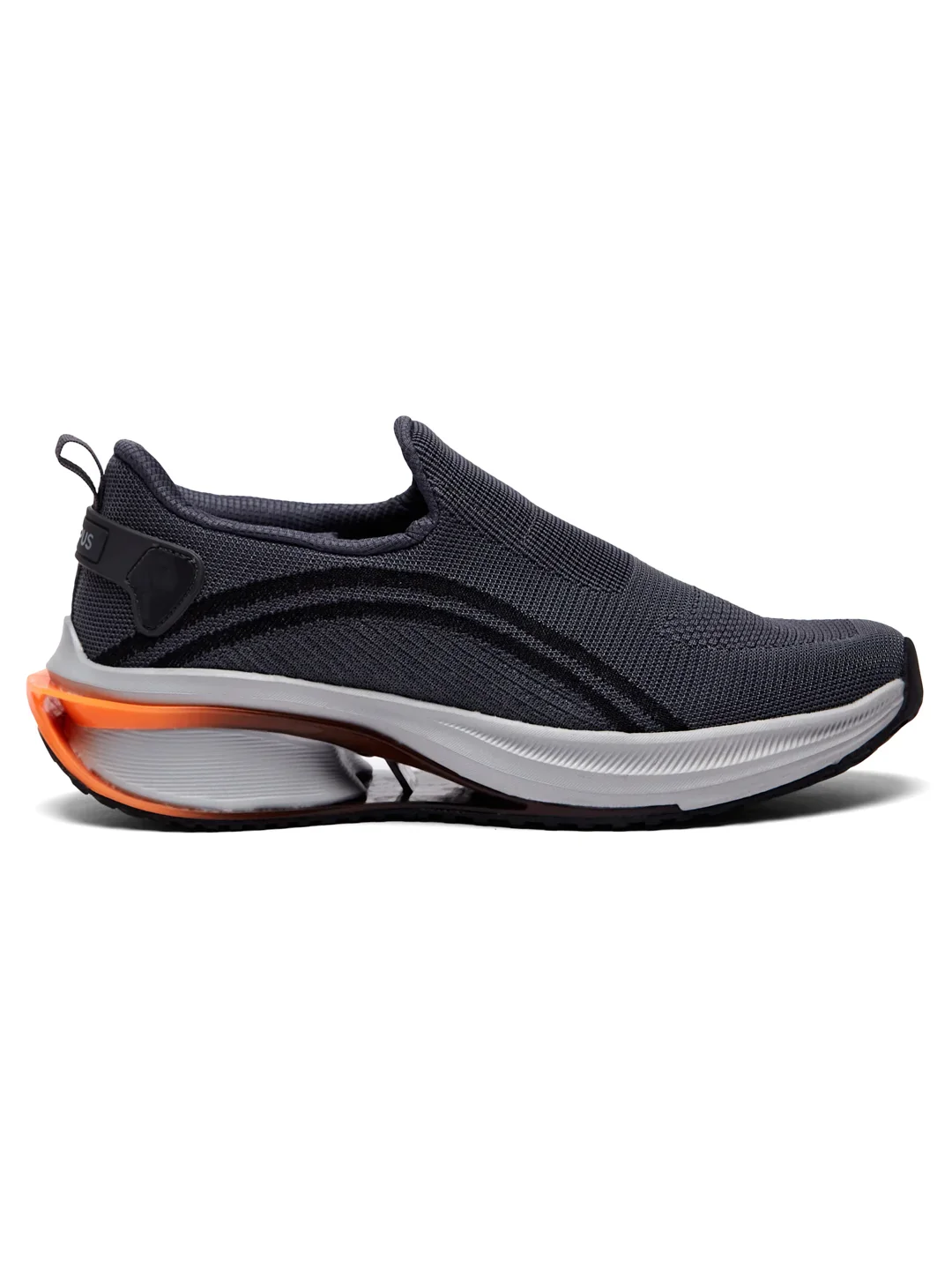 COVERT Grey Men's Walking Shoes - Image 2