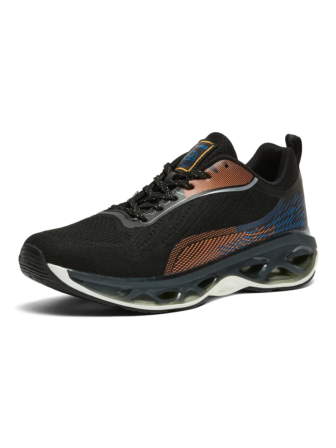 CRASH Black Men's Running Shoes - Image 6