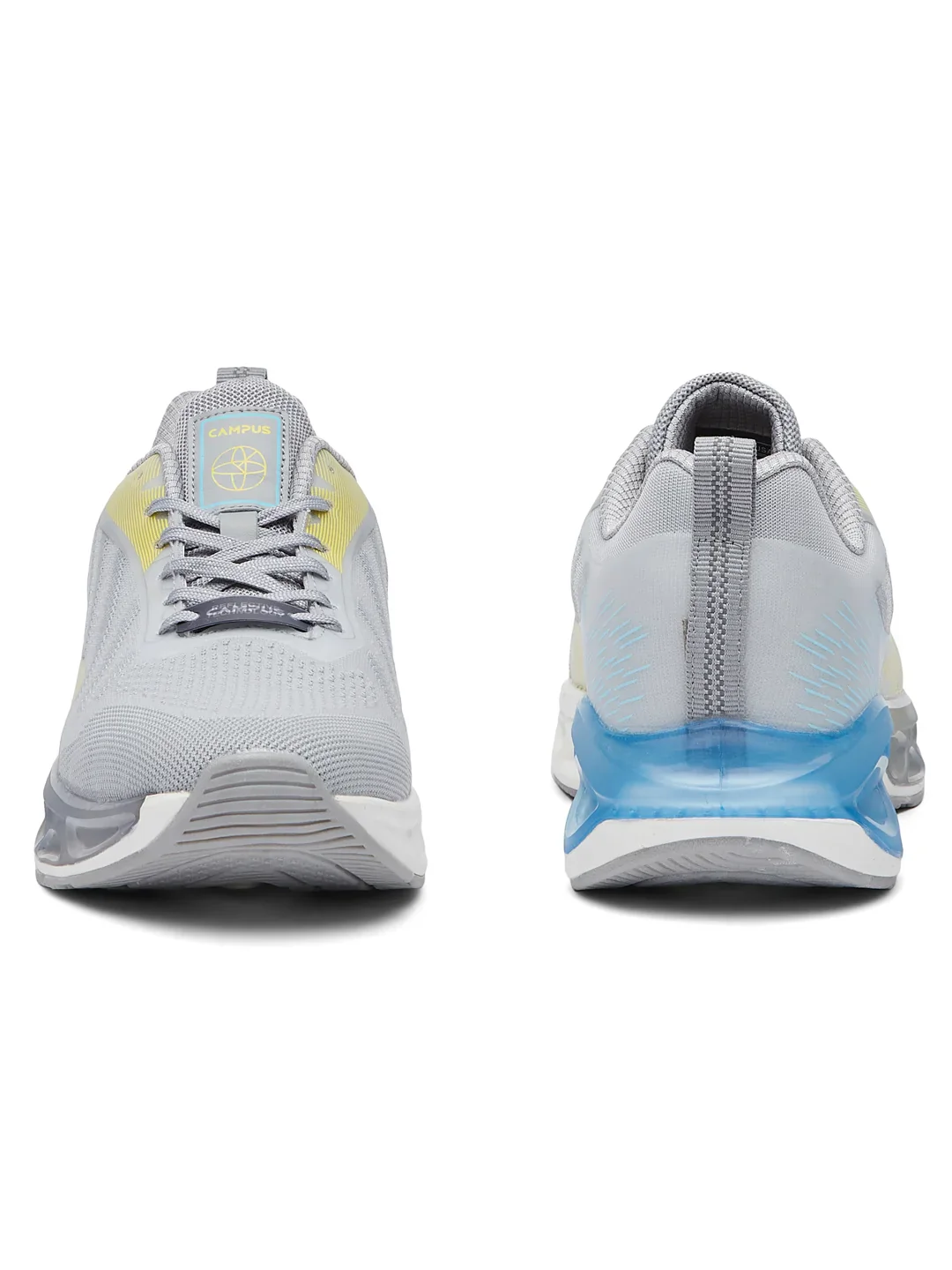 CRASH Grey Men's Running Shoes - Image 4