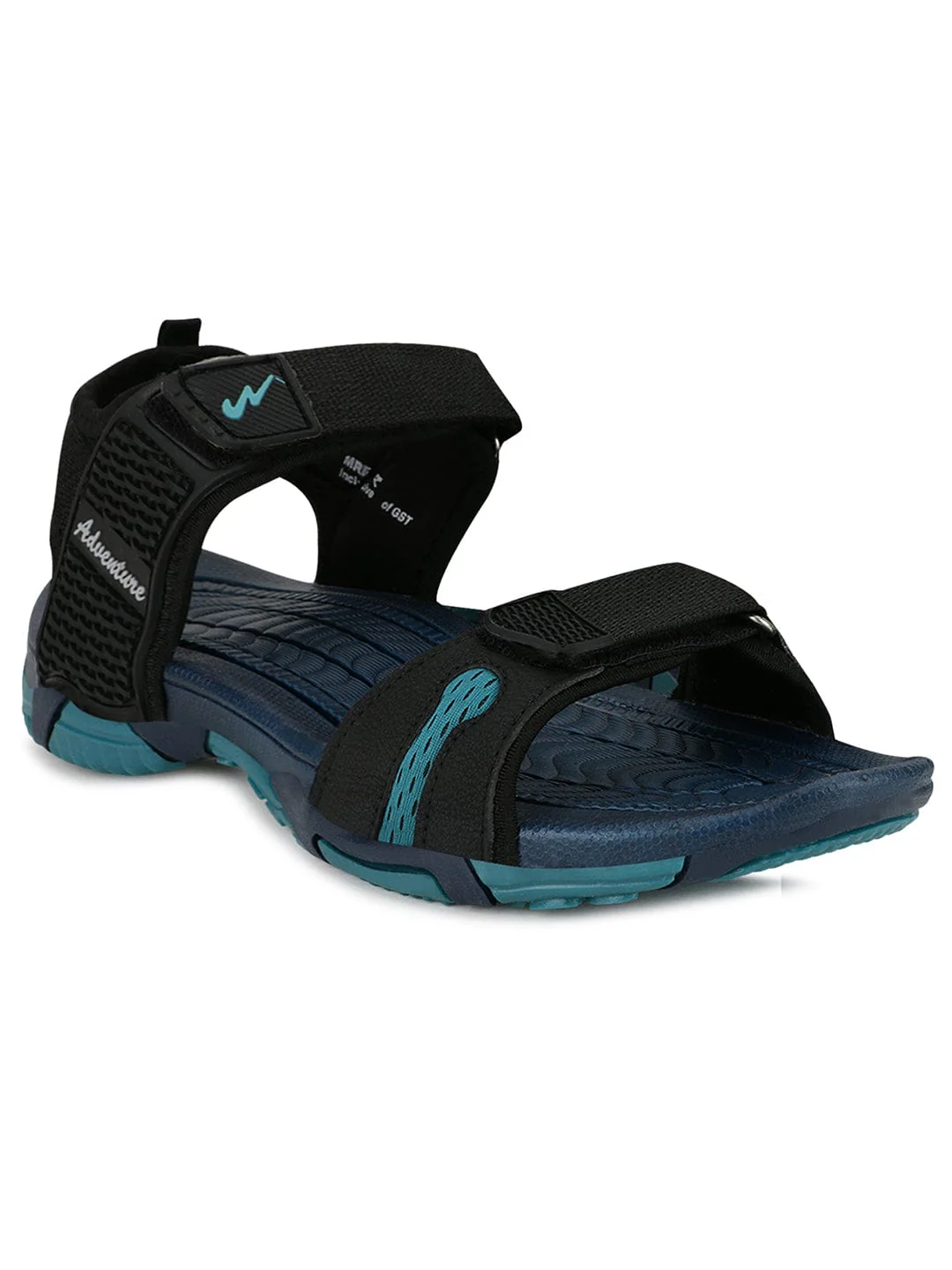 CRAVT Black Men's Sandals - Image 2