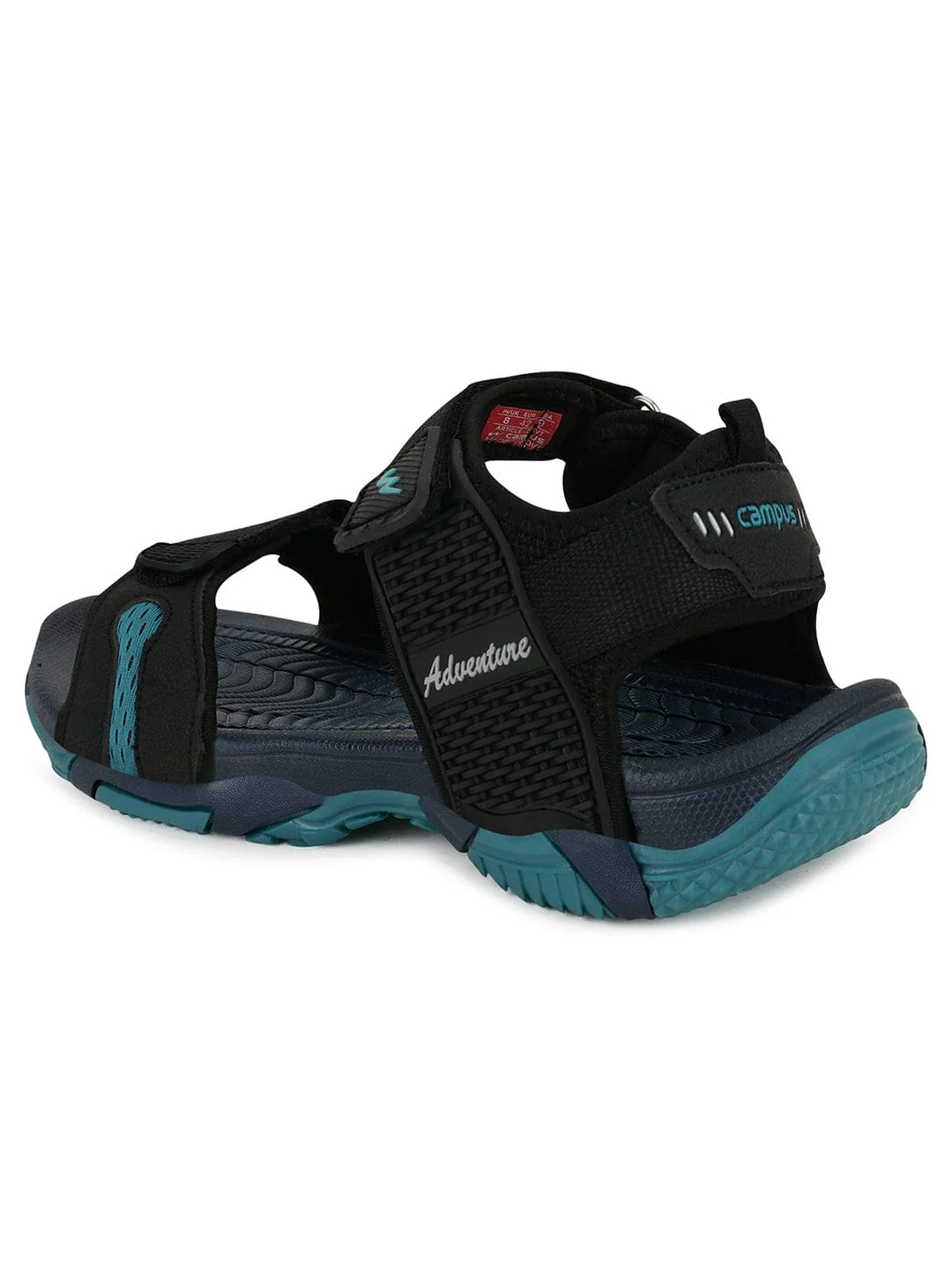 CRAVT Black Men's Sandals - Image 3