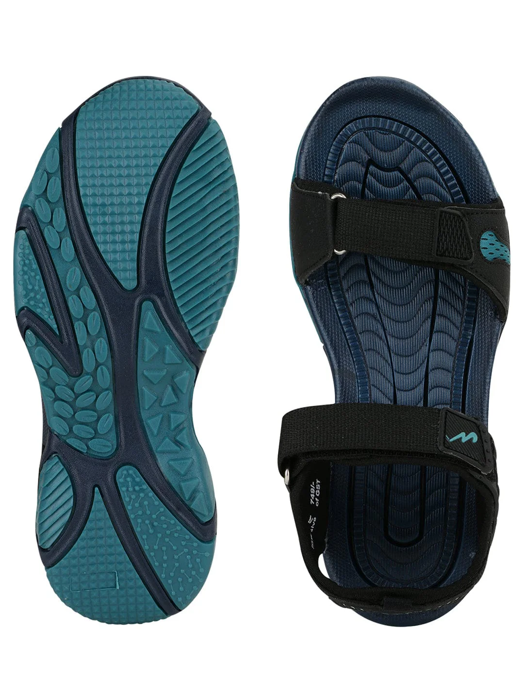 CRAVT Black Men's Sandals - Image 4