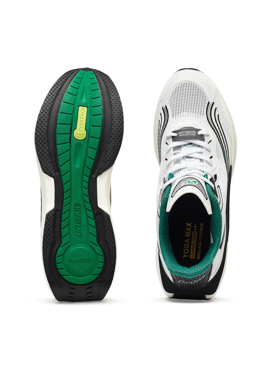 CREED White Men's Running Shoes - Image 4