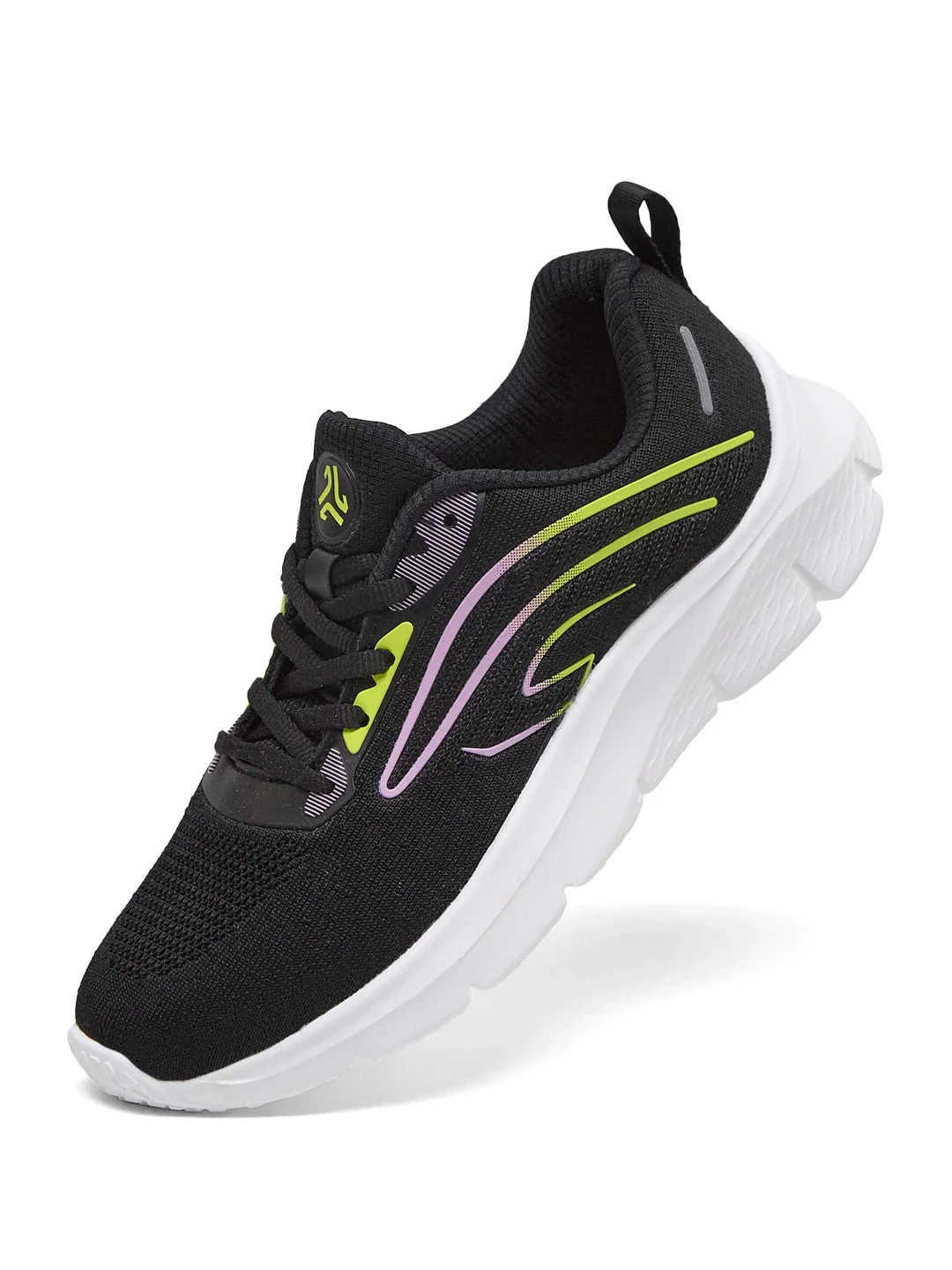 CREO Black Women's Running Shoes - Image 3