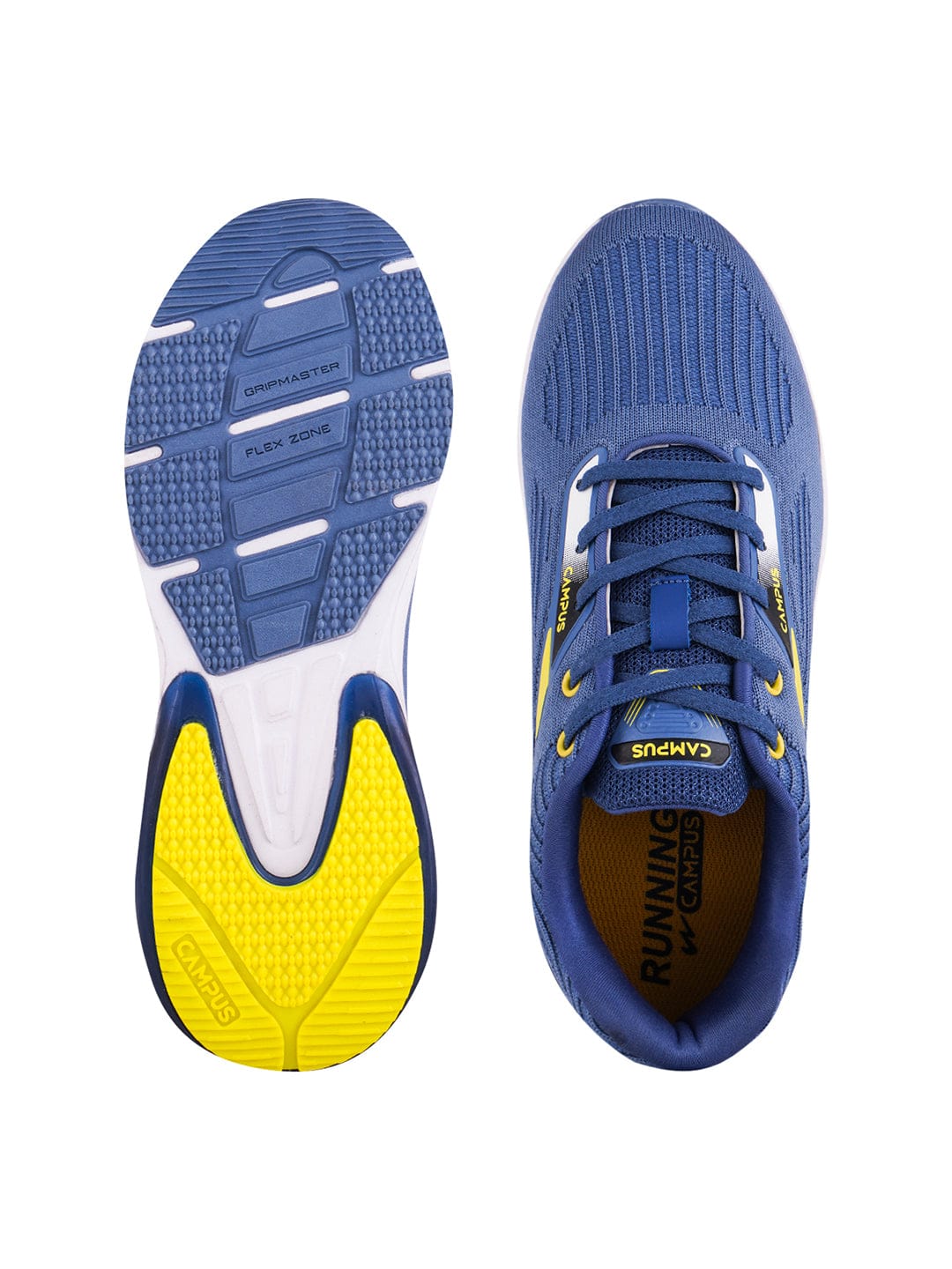 CRISPIN Blue Men's Running Shoes - Image 4