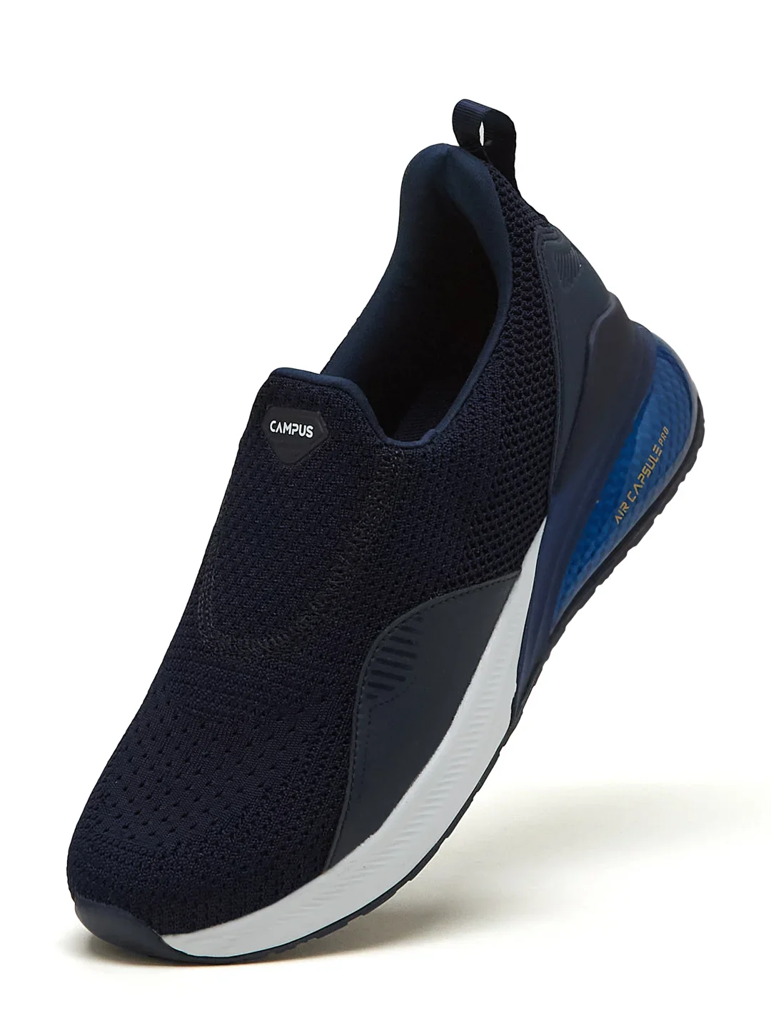 CROWD Navy Men's Walking Shoes - Image 3